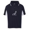Podium Kids Contrast Polo Thumbnail